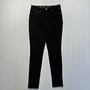 Seven 7 Brooks Knit Denim Leggings Women's Jeans Size 4 Black Denim EUC